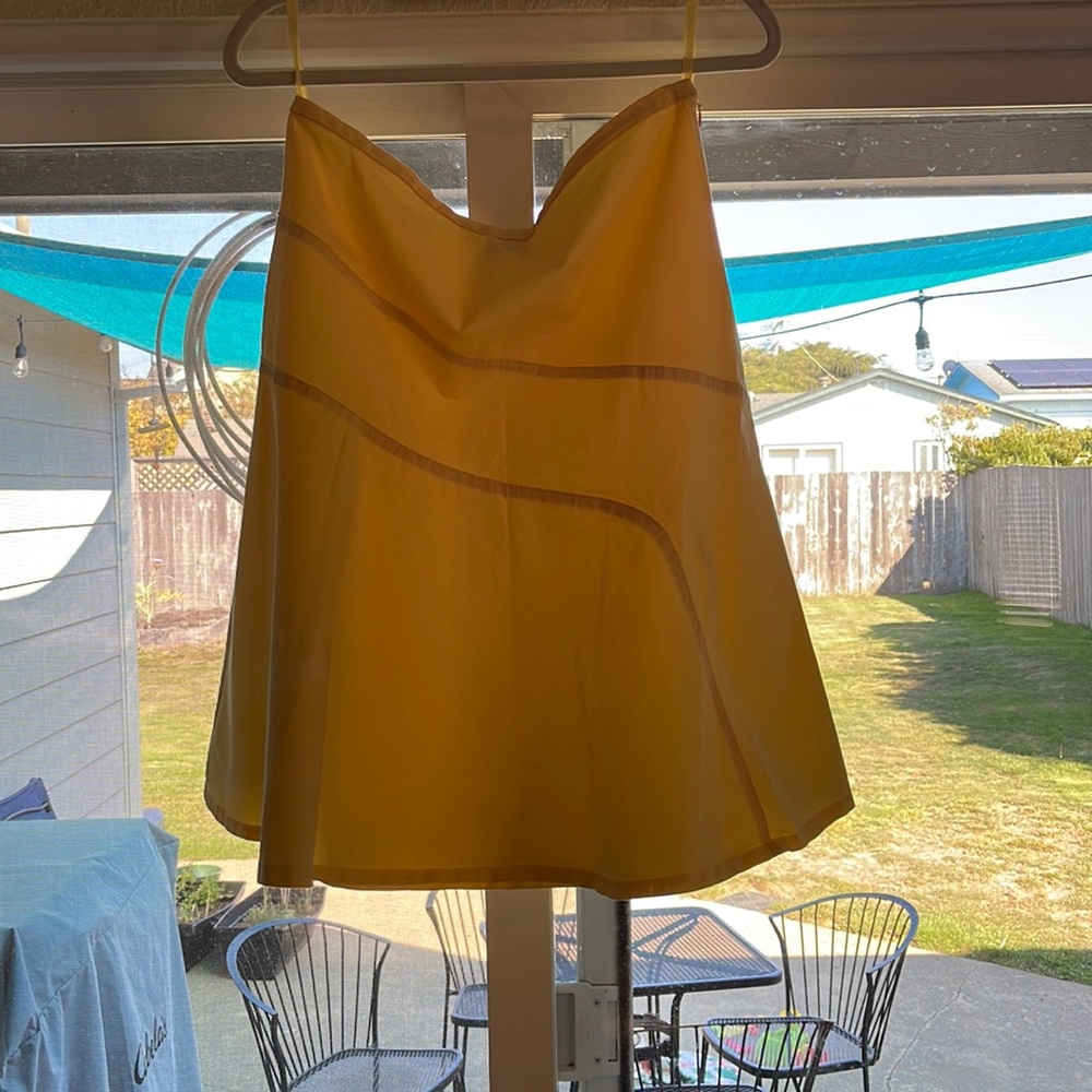 Yellow skirt
